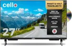 TV 27" FHD 12V Cello C2725WSF-TRAV, Smart TV, WebOS, DVD, haagissuvilale