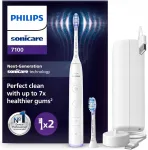 Elektriline hambahari Philips Sonicare 7100 karbiga, valge HX7420/02