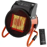 AOBOSI k&uuml;te ventilaatoriga, 2000 W, digitaalne termostaat