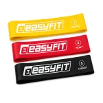 EasyFit BrightBand kummist treeningpaelte komplekt, 3 tk