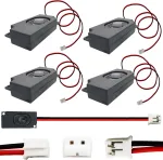 Mini k&otilde;larid 8 &Omega; 3 W, JST-PH 2.0 &uuml;hendusega, 4 tk komplekt