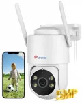 V&auml;line IP kaamera CTRONICS 5MP, WiFi, PTZ, liikumisj&auml;lgimine, IP66