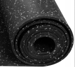 Spordimatt RUBBER LINING, libisemiskindel, 6 mm