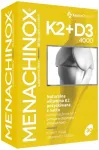 Toidulisand XENICO Menachinox vitamiin K2 + D3 4000 FORTE 30