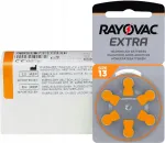 RAYOVAC 13 MF PR48 tsink-&otilde;hk kuuldeaparaadi patareid, 120 tk