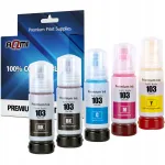 Epson EcoTank 103 XL tindikassetid, 5 tk sobivad L3110, L3150, L3160, L3211, L3251, L3256, L3560 jaoks