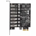 Arvuti PCI/PCIe adapter 7 USB 3.2 pordiga