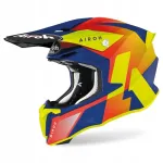 Airoh TWIST 2.0 LIFT mootorrattakiiver, kollane/sinine/punane matt, suurus S
