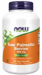Toidulisand NOW Foods Saw Palmetto marjad 550 mg, 250 kapslit