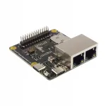Ruuterip&otilde;hja plaat Raspberry Pi CM4 moodulitele, CM4 Gigabit Router Carrier