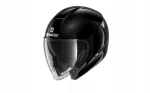 Avatud mootorratta kiiver SHARK CITYCRUISER, must, suurus S