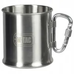 M-Tac roostevabast terasest termini kruus karabiiniga, 250 ml, kroomitud