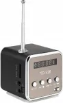 Kaasaskantav mini FM raadio-helik&otilde;lar TD-V26, must