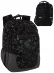 CoolPack noortele 3-osaline koolikott must nooltega