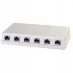 V&otilde;rgul&uuml;liti Lindy 25997, 6 RJ-45 porti