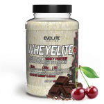Evolite WHEYELITE 900g Double Chocolate Cherry valgupulber, WPC, WPI