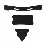 Kiivri pehmendused, mustad, mugavad, varuosad
