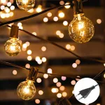 15 m p&auml;ikesepatareidega girliand 50 LED IP44 r&otilde;dule