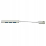 USB jagaja, 4 porti, alumiinium, kerge