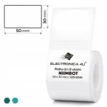 Kleepuvad termo sildid Niimbot M2/M3, 50x30 mm