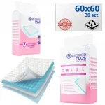 Asendatavad alused MEDIBED PLUS 60x60, steriilsed pole, PREMIUM, 610 ml, 30 tk.