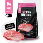 Kuiv koeratoit Pan Mięsko kutsikatele vasika- ja vutilihaga, 9 kg