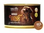 SLOW DOG konserveeritud koeratoit kalkuniliha ja porganditega, 86% liha, 410 g