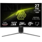 Monitor 27" MSI MAG 276CPXF, 1920x1080 FHD, 280Hz, 0,5ms, VA, 1500R