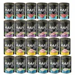 Kassikonservid Dolina Noteci RAFI Sterilised, erinevad maitsed, 24 x 400 g