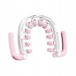 Rullmassager lihastele, ergonoomiline, roosa