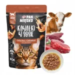 Pan Mięsko m&auml;rg kassitoit vasikaliha ja hirvega, 85 g