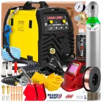 Poolautomaatne keevitusmasin MAGNUM MIG 222 Dual Pulse, 230V, 200A, TIG Lift, punktkeevitus, FLUX