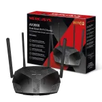 Juhtmevaba marsruuter MERCUSYS MR3000X, Wi-Fi 6, AX3000, 4 gigabit LAN-pesa, WPA3, VPN