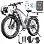 Elektriline m&auml;gijalgratas DUOTTS F26, 48V 1500W, 55 km/h, 20 Ah, 26"