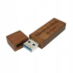 Puidust USB-m&auml;lupulk Goodram 32GB graveeringuga, USB 3.0