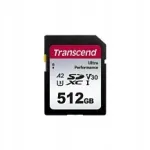 TRANSCEND 512 GB SDC340S UHS-I 160/90 MB/s SDXC m&auml;lukaart