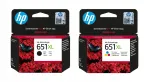 HP 651XL tindikassetid, Ink Advantage 5645, 5575
