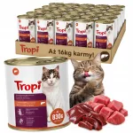 TROPI m&auml;rg kassitoit vasikaliveret&uuml;kkidega, 20 x 830 g kastis