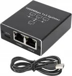 LAN v&otilde;rgul&uuml;liti 1 pealt 2-le, 2x RJ45, Gigabit Ethernet, 1000 Mb/s
