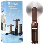 Lauaventilaator 4500mAh powerbankiga JisuLife, USB-C, USB-A, reguleeritav