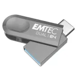Emtec D280 Dual 64 GB USB-A / USB-C 3.2 Gen 1 USB m&auml;lupulk