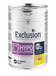 Koerakonservid EXCLUSION Hypoallergenic faasaniga ja hernestega, t&auml;iskasvanutele, 400 g