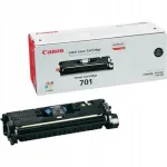 Laserprinteri kassett Canon 701 must, originaal, 5000 lk, sobib MF8180C