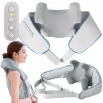 Shiatsu massaažiseade kaelale, seljale ja kehale Pro+ soojendusega