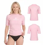 AQUASTIC Rimos WMNS UV 50+ naiste elastne kiiresti kuivav T-s&auml;rk, suurus M