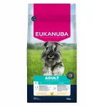 Eukanuba kuivtoit keskklassi t&auml;iskasvanud koertele kanaga, 15 kg
