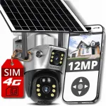 V&auml;ljas p&auml;ikeseenergia kaamera kahe objektiiviga, 12MP, LTE SIM-kaardi tugi, traadita