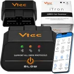 OBD2 diagnostiline liides Bluetooth tester 5.4 Android iOS ELM327