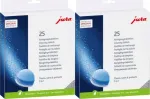 JURA puhastustabletid, 3-etapilised, 25 tk x 2 komplekti