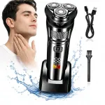 Meeste juhtmevaba habeme- ja n&auml;okarvade trimmer